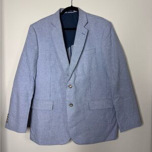 Stafford Men’s Sport Coat Blazer Blue 2-Button